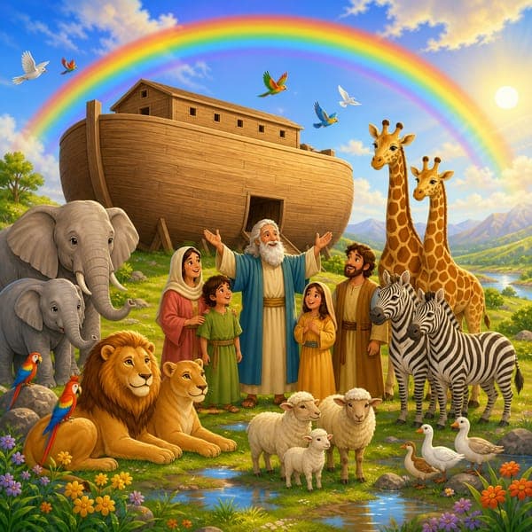 Noah's Ark for Kids jigsaw puzzle