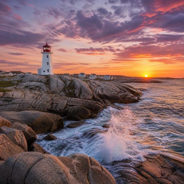 Peggy's Cove jigsaw puzzle