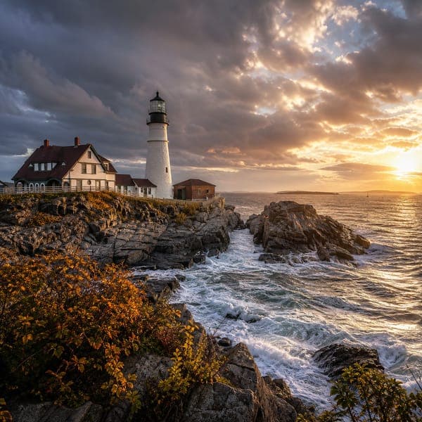 Portland Head Light jigsaw puzzle