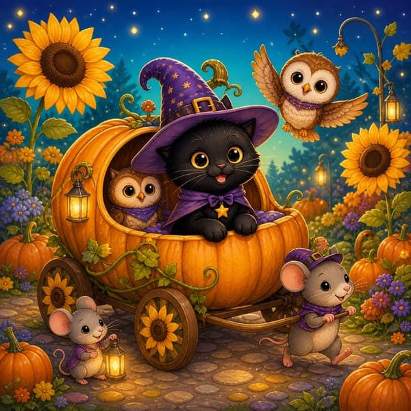 The Pumpkin Wagon jigsaw puzzle