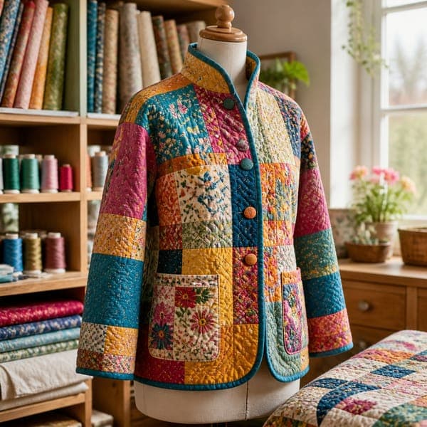 The Quilted Jacket jigsaw puzzle