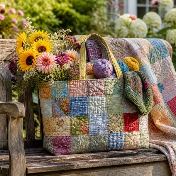 The Market Tote jigsaw puzzle
