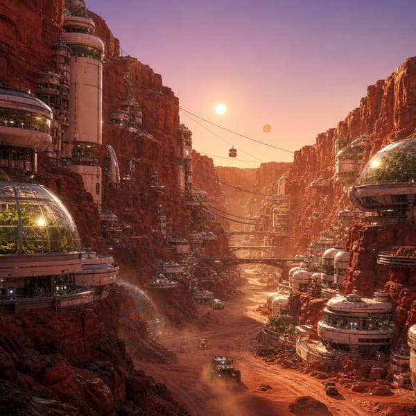 Red Canyon City jigsaw puzzle