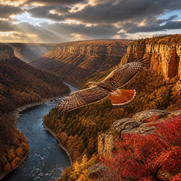 Red-Tailed Hawk jigsaw puzzle