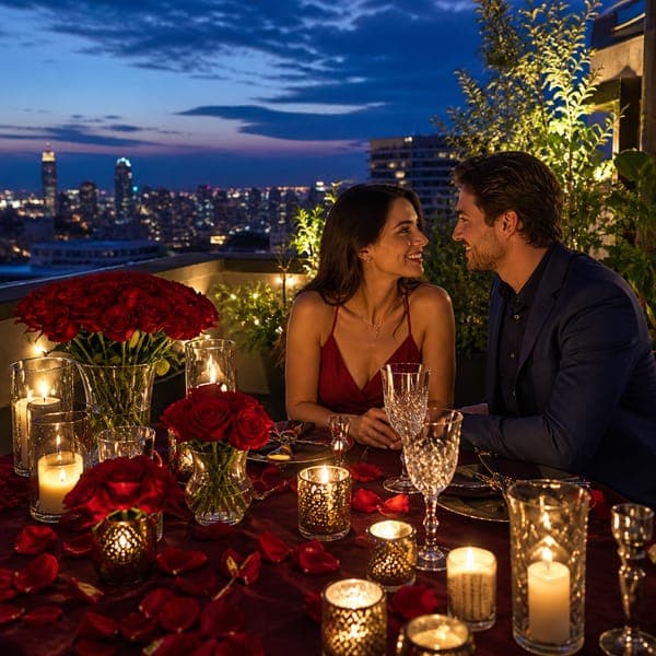 Rooftop for Two jigsaw puzzle