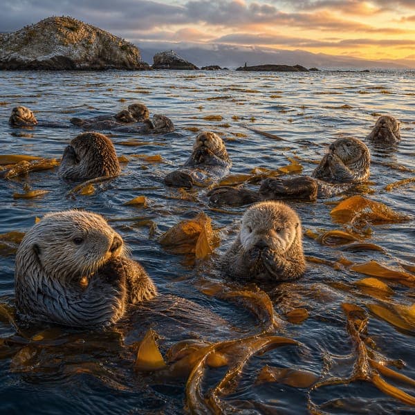 Sea Otters jigsaw puzzle