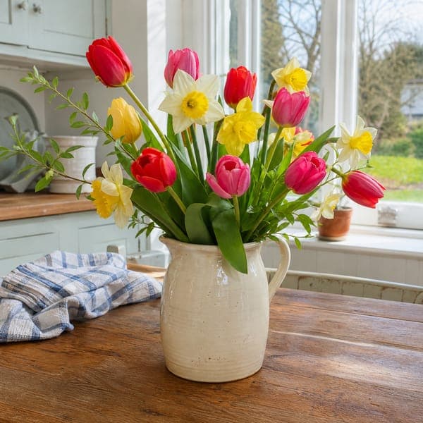 Spring Pitcher Bouquet jigsaw puzzle