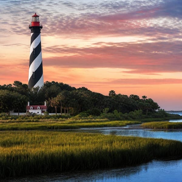 St. Augustine Light jigsaw puzzle