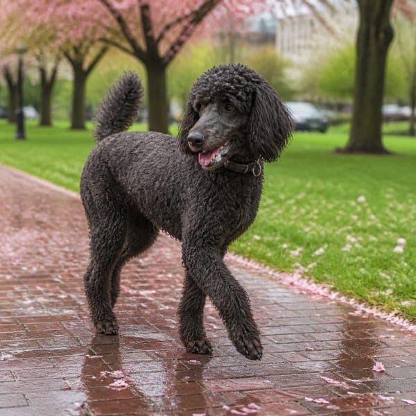 Standard Poodle jigsaw puzzle