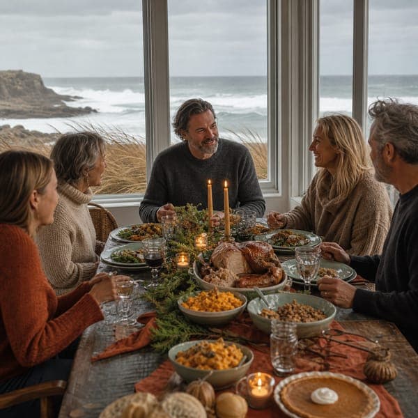 Thanksgiving by the Sea jigsaw puzzle