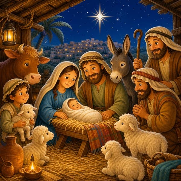 The Nativity for Kids jigsaw puzzle