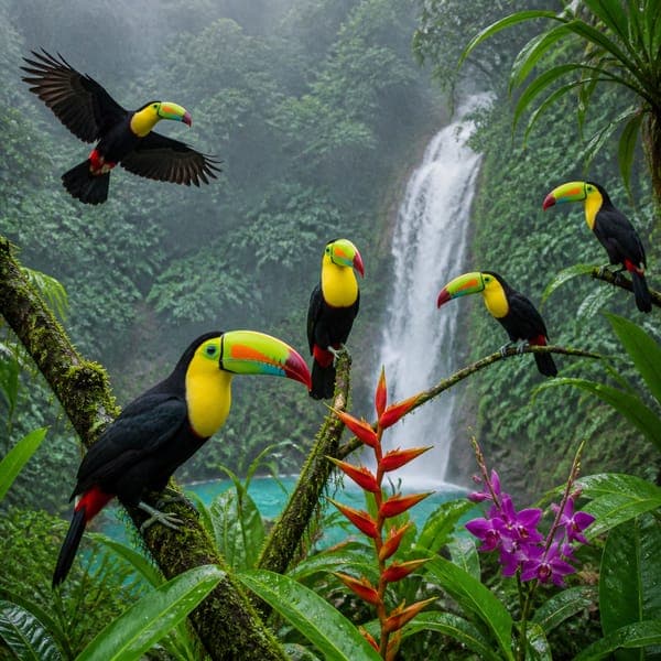Toucans jigsaw puzzle