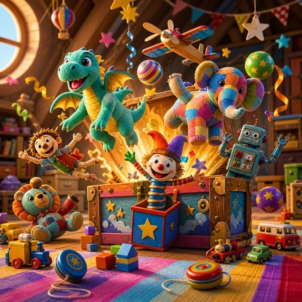 Toy Chest Surprise jigsaw puzzle