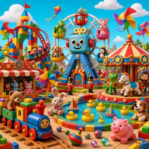 Toy Fairground jigsaw puzzle