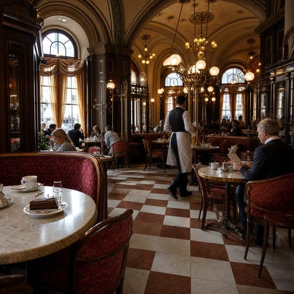 Viennese Coffeehouse jigsaw puzzle