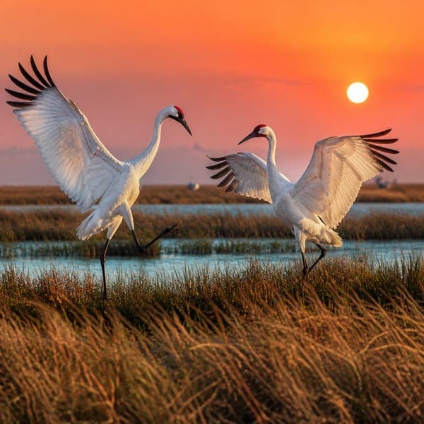 Whooping Cranes jigsaw puzzle