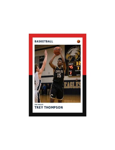 Split Halves basketball card — enlarged size preview