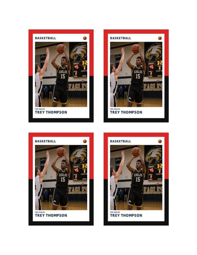 Split Halves basketball card — normal size preview