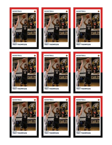 Split Halves basketball team sheet preview