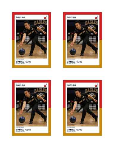 Split Halves bowling card normal preview