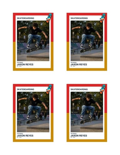 Split Halves skateboarding card normal preview