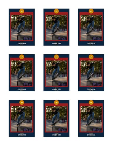 Circle Badge skateboarding team sheet preview