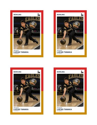 Split Halves bowling card normal preview