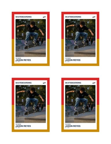 Split Halves skateboarding card normal preview