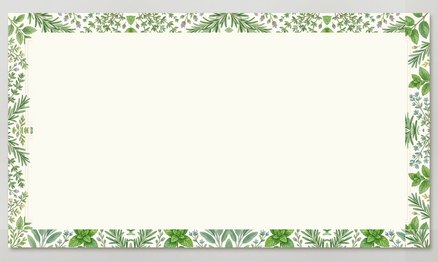 Fresh Herbs preview