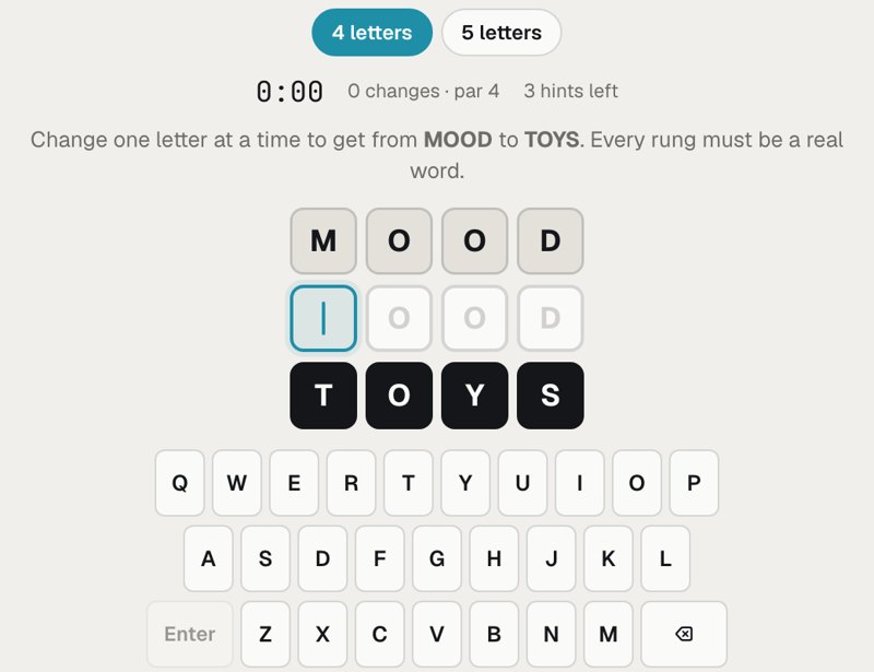 Daily Word Ladder preview