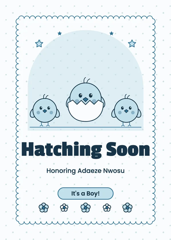 Baby Chicks — Farm & Duckies baby shower invitation
