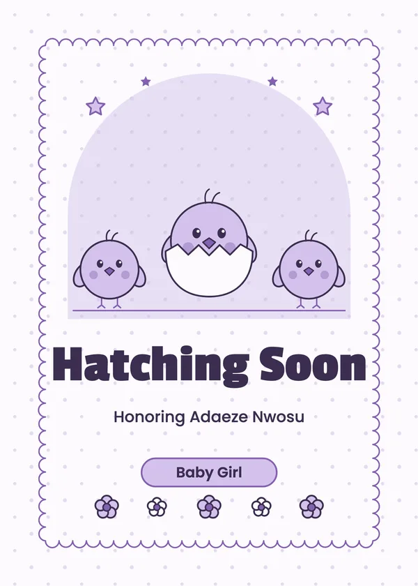Baby Chicks — Farm & Duckies baby shower invitation