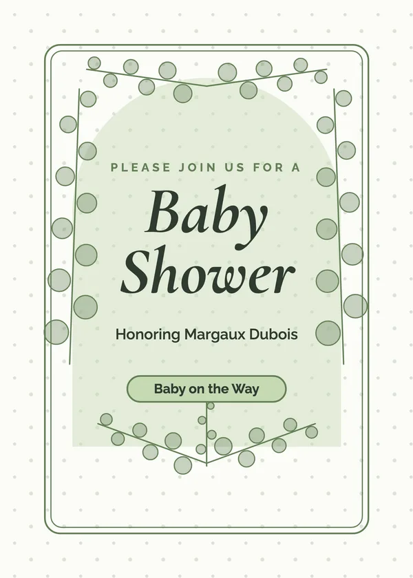 Eucalyptus — Greenery & Eucalyptus baby shower invitation