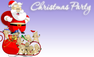 Invitation 8 — Reindeer & Santa preview