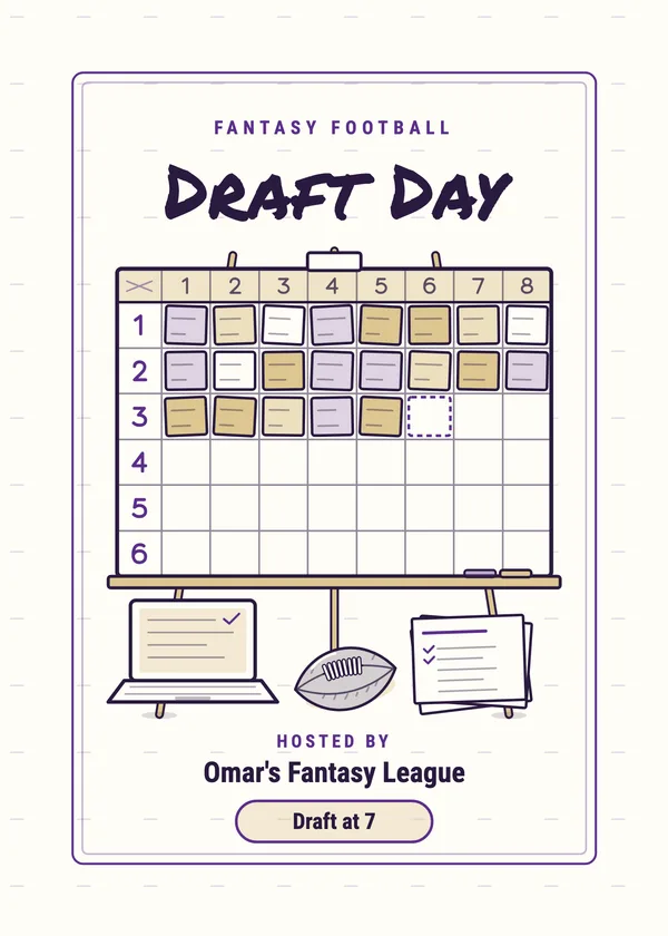 Football Party Invitation Maker — 50 Free Designs