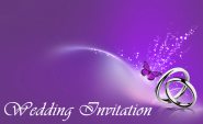 Invitation 11 — Purple preview