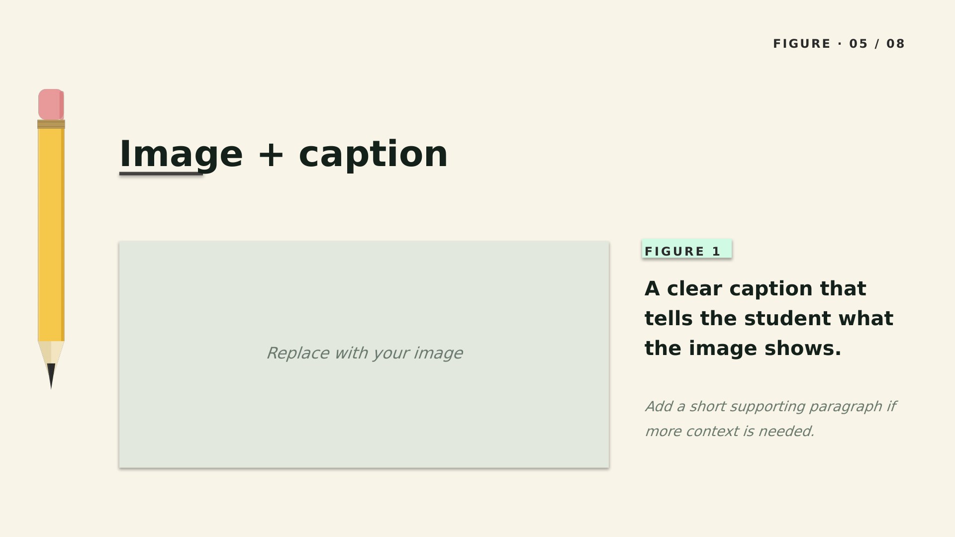 Pencil Box — Forest slide 5: Figure + caption