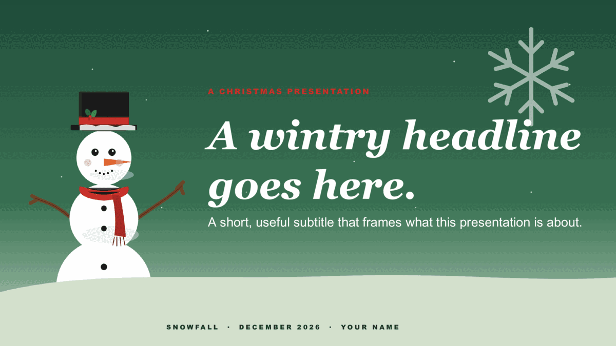 Snowfall — Pine preview