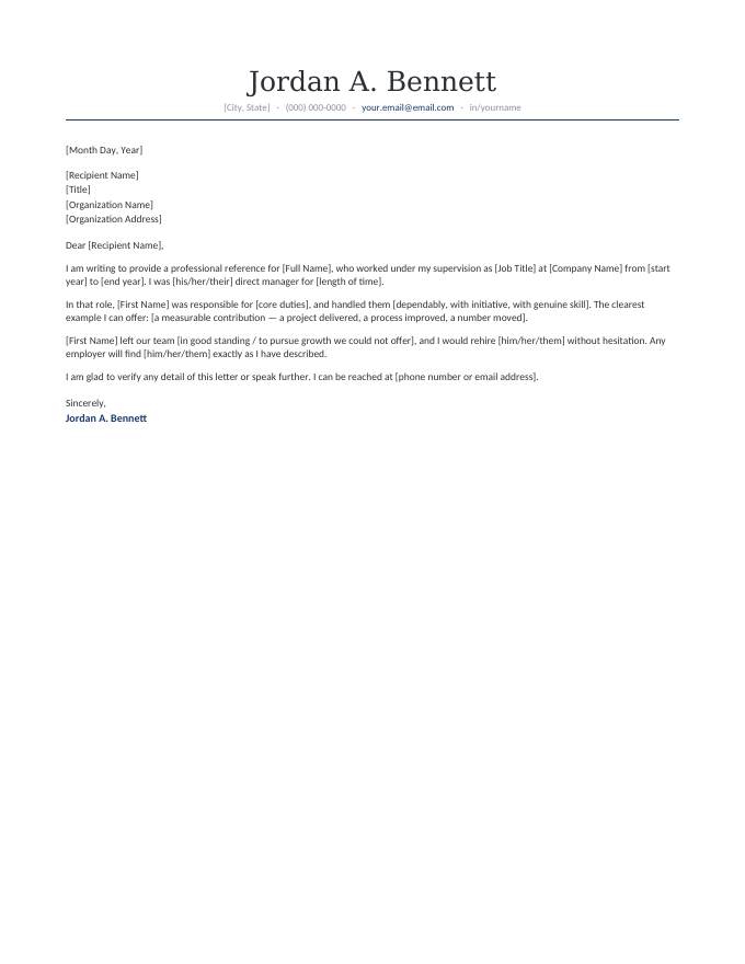 From the Manager — Navy preview