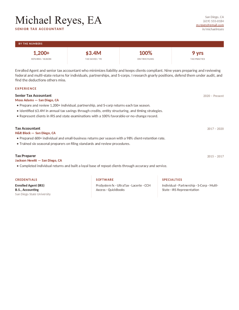 Tax — Burgundy preview