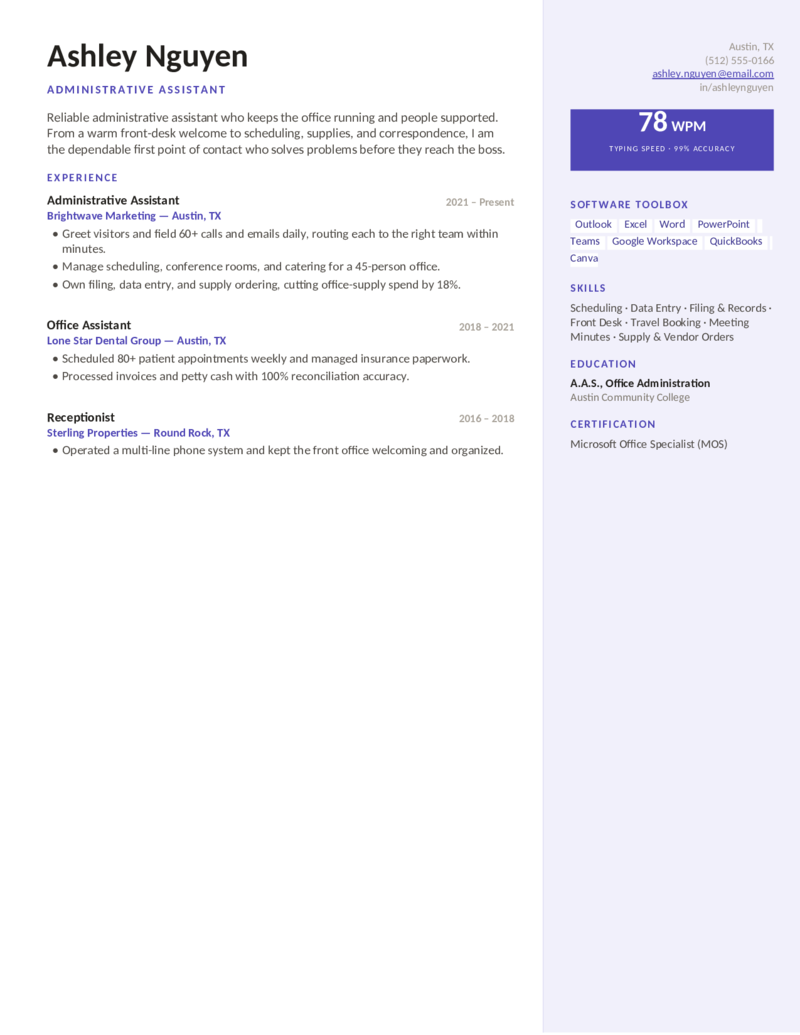 Front Office — Indigo preview