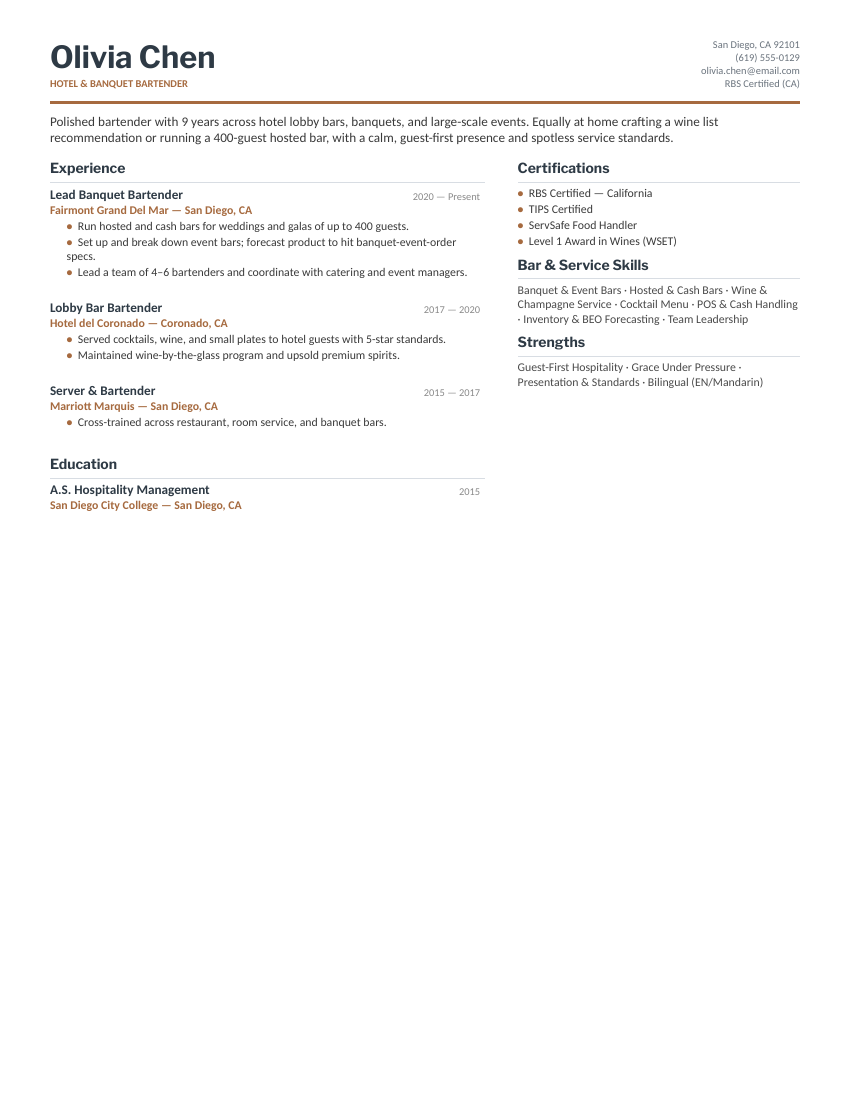 Hotel & Events — Charcoal preview