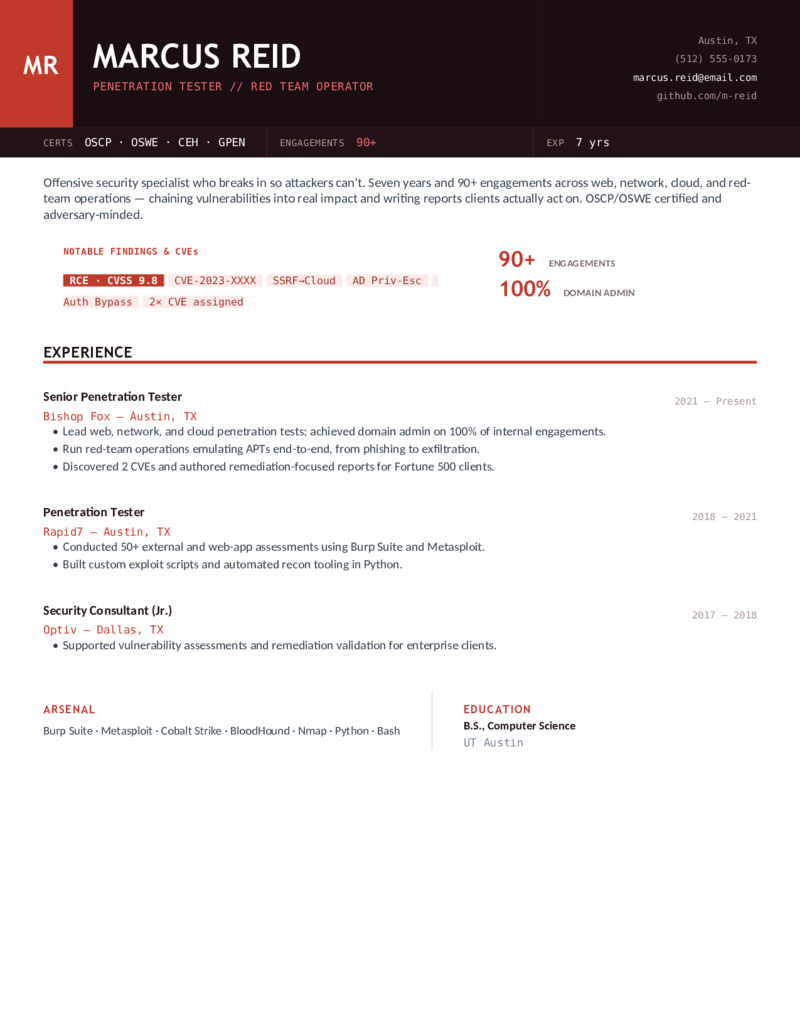 Penetration Tester preview