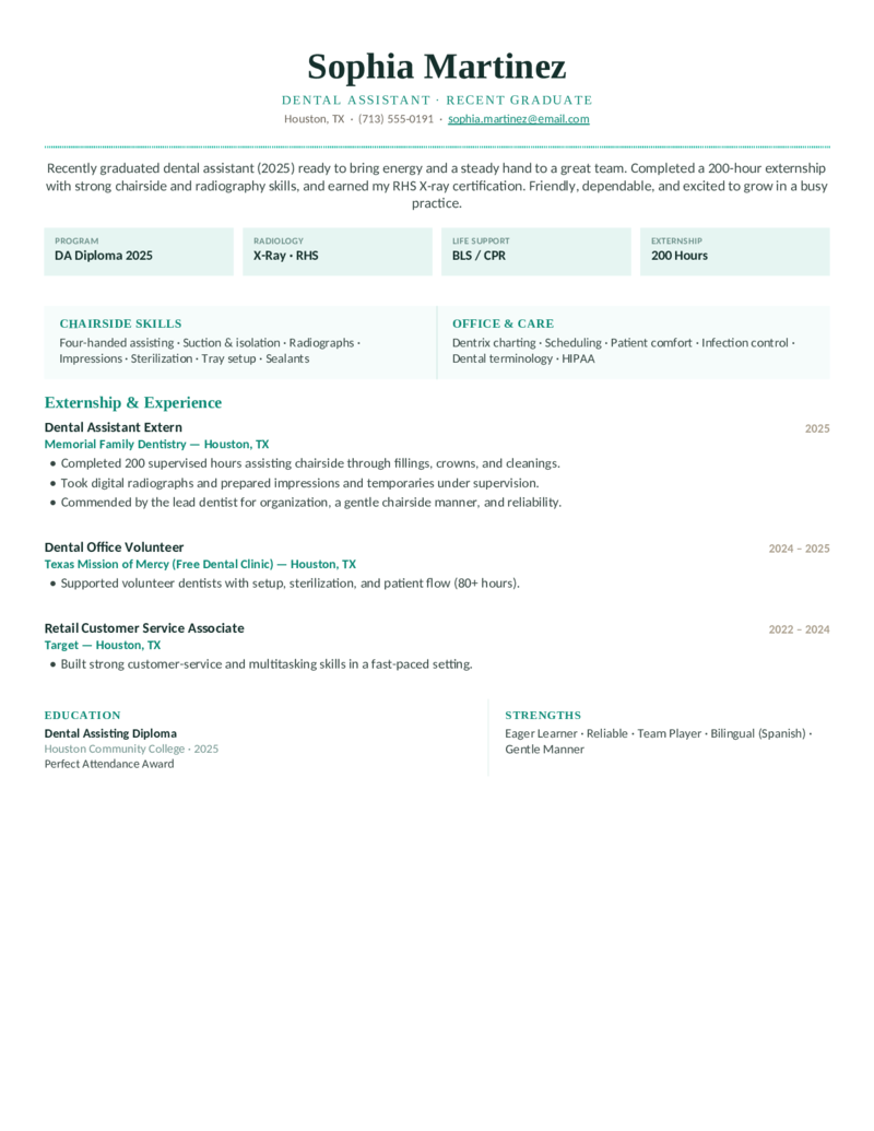 New Grad — Teal preview