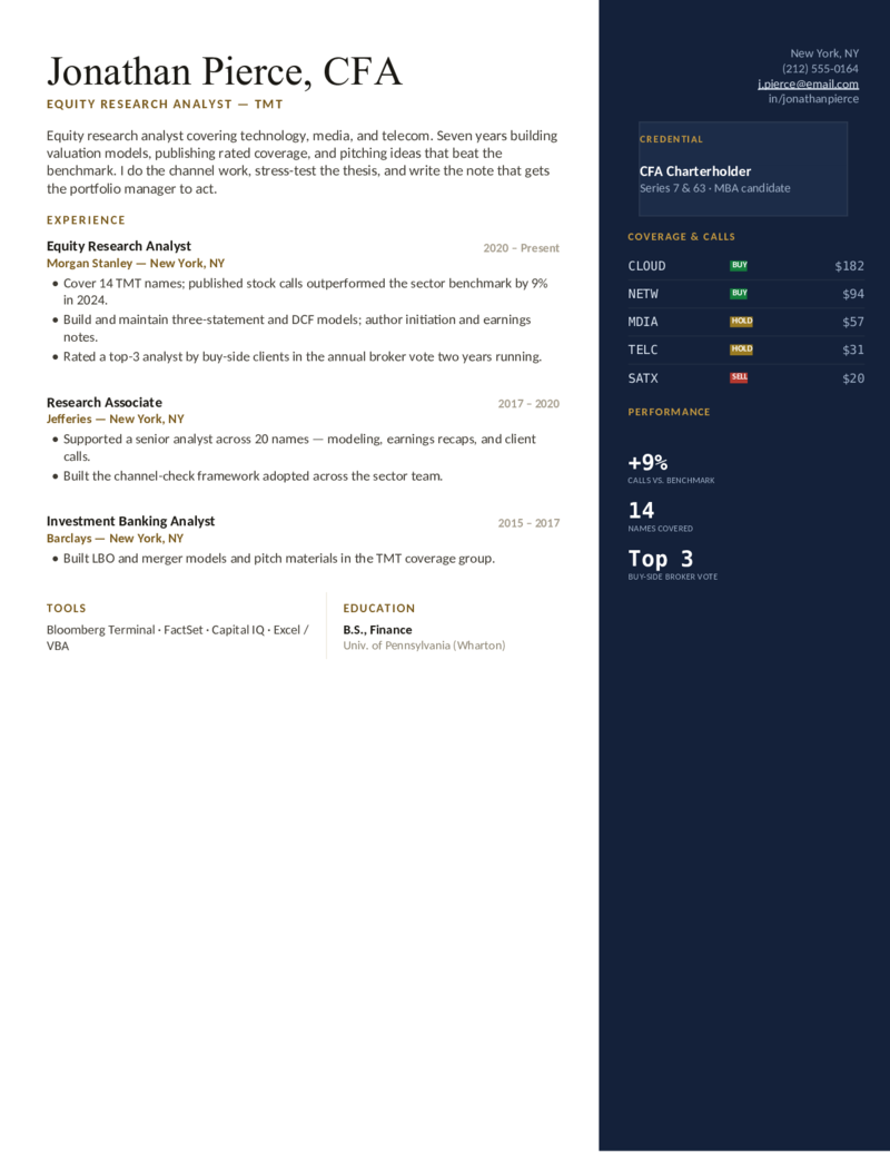 Equity Research — Navy preview