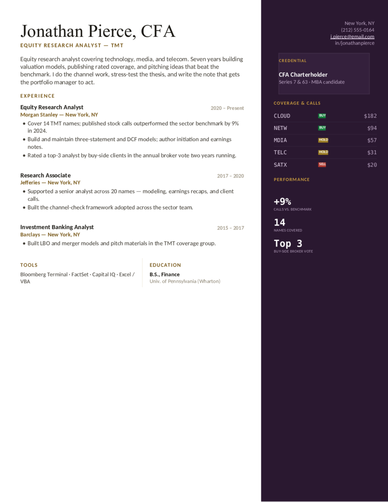 Equity Research — Plum preview