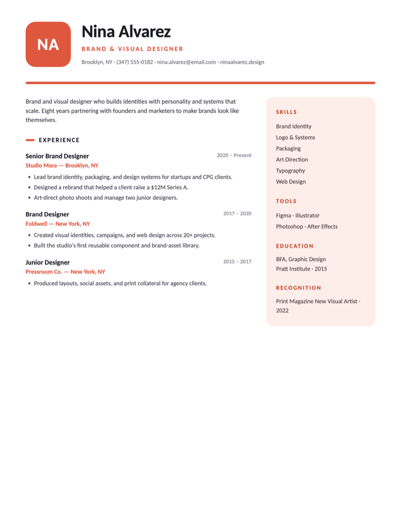 Aria — Creative preview