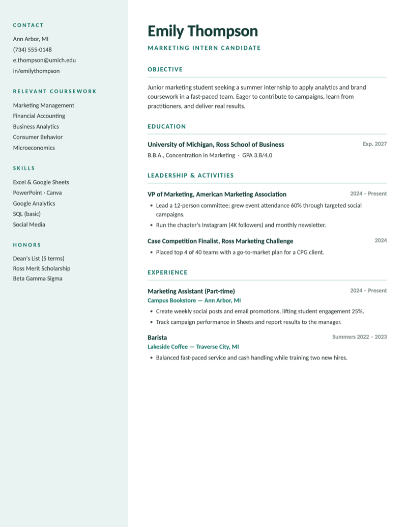 Campus — College Intern preview