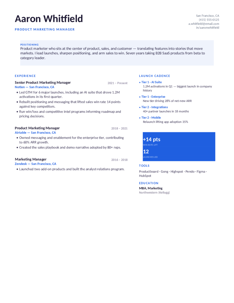 Product — Blue preview