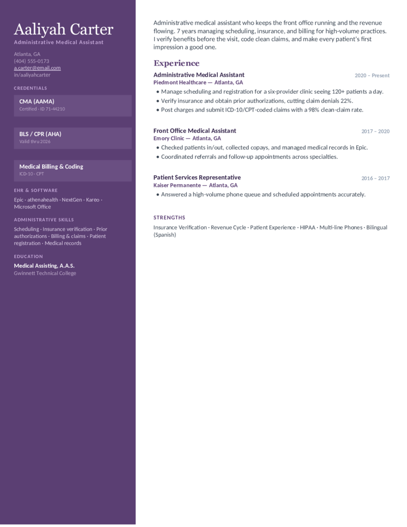 Administrative — Plum preview